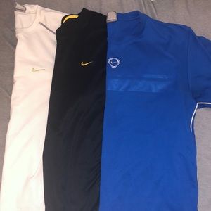 Set of 3 Nike workout tees